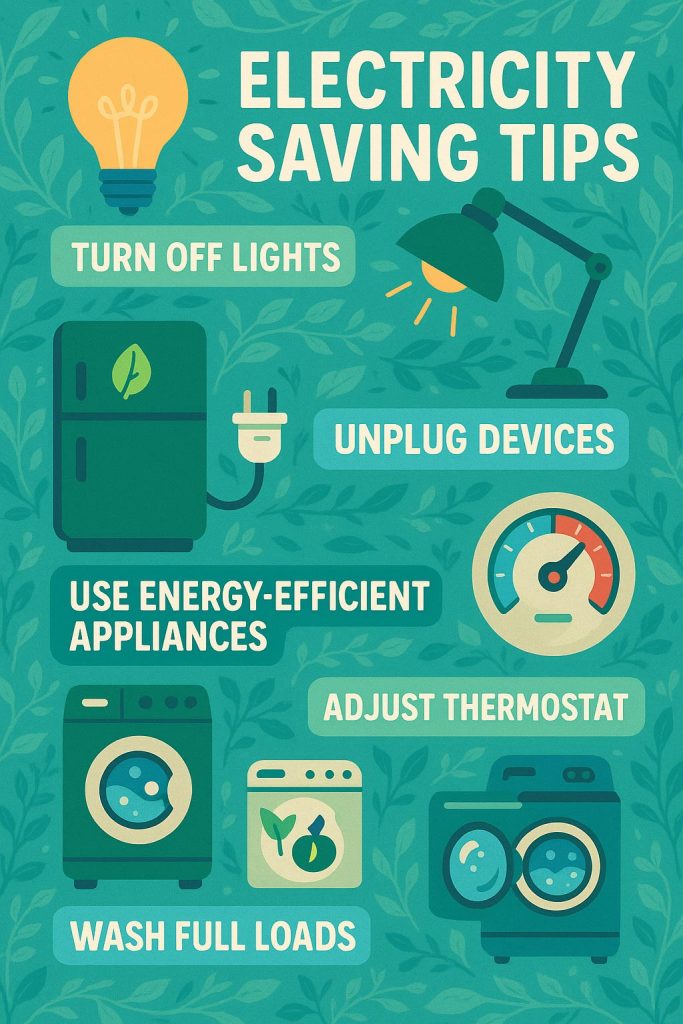 Electricity Saving Tips