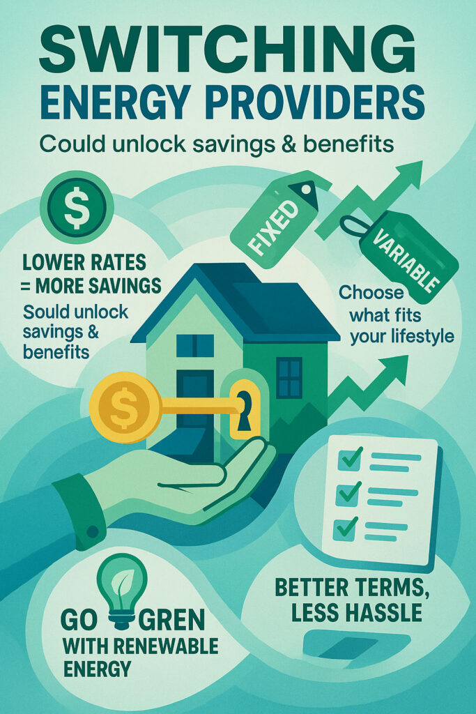 Why to switch energy providers