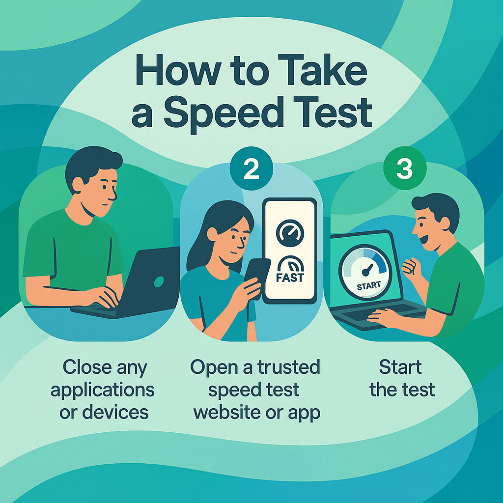 How to Take a Speed Test