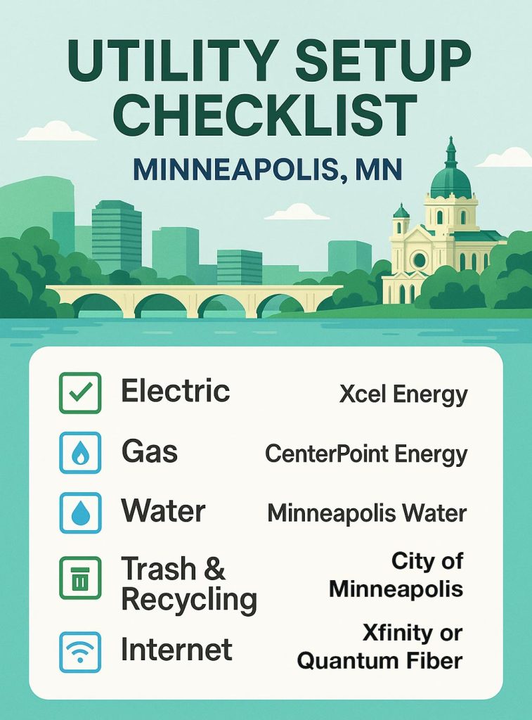 Set Up Your Home's Utilities in Minneapolis
