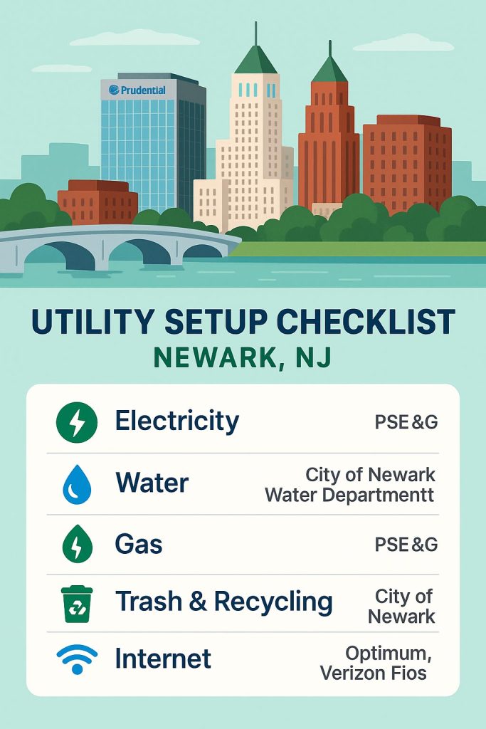 Newark Utility Checklist