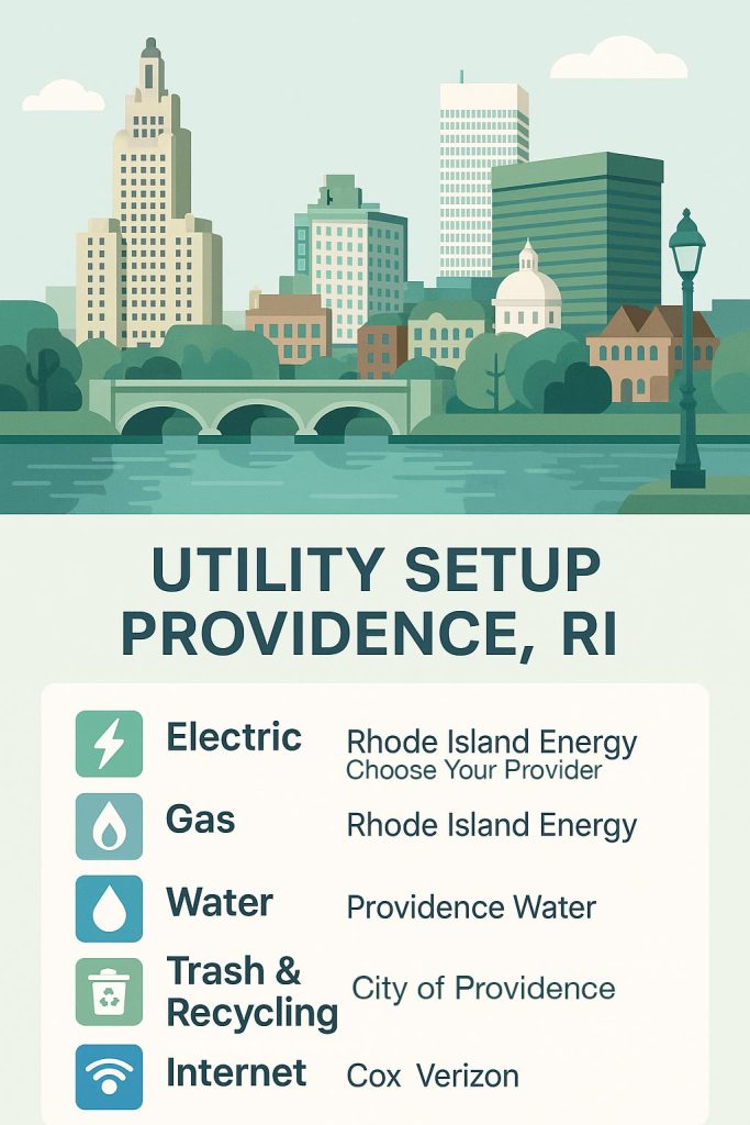Providence Utility Checklist for Moving