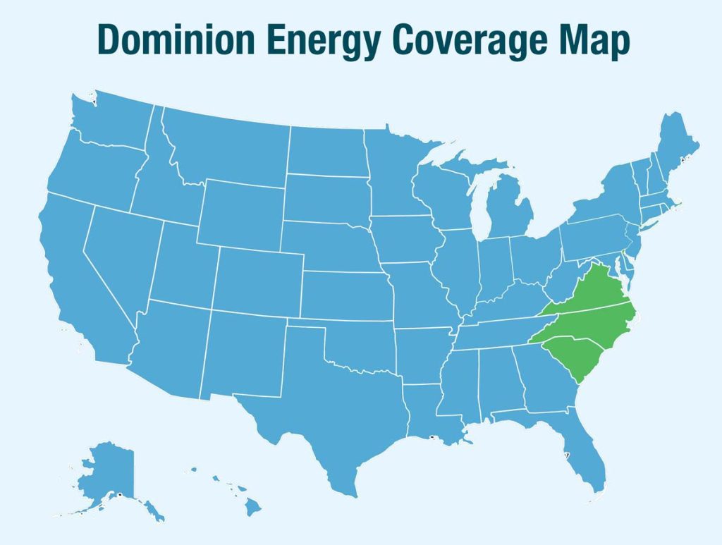 Dominion Energy Coverage Map