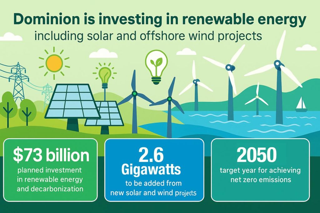 Dominion Energy investing in renewable energy