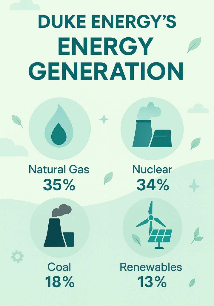 Duke Energy's Electricity Generation Mix