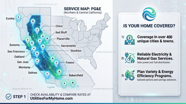 Pacific Gas & Electric (PG&E) Coverage Area, Rebates, & Outage Tools ...