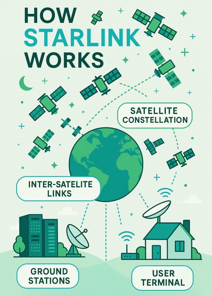 How Starlink Internet Works