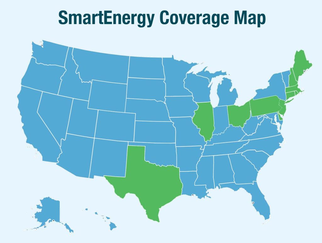 SmartEnergy Coverage Map