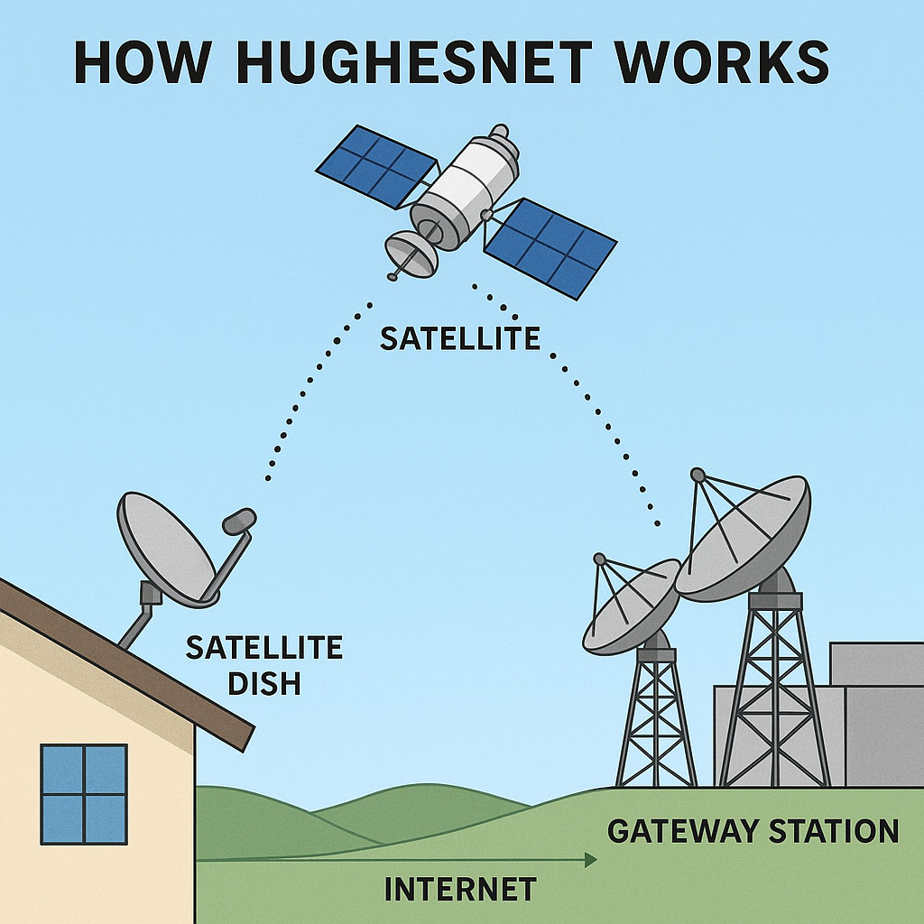 How Hughesnet works