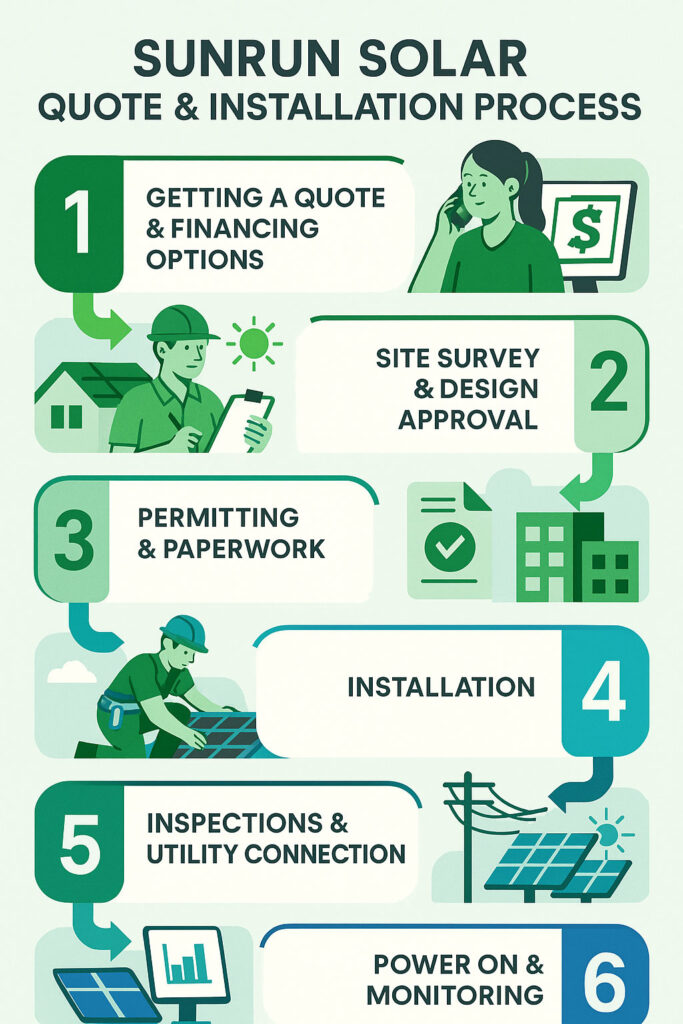 Sunrun Solar installation process