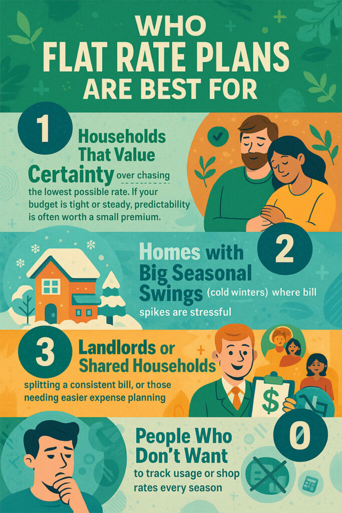 Who are Flat Rate Plans Best For?