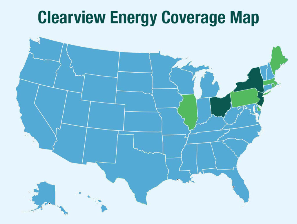 Clearview Energy Coverage Map