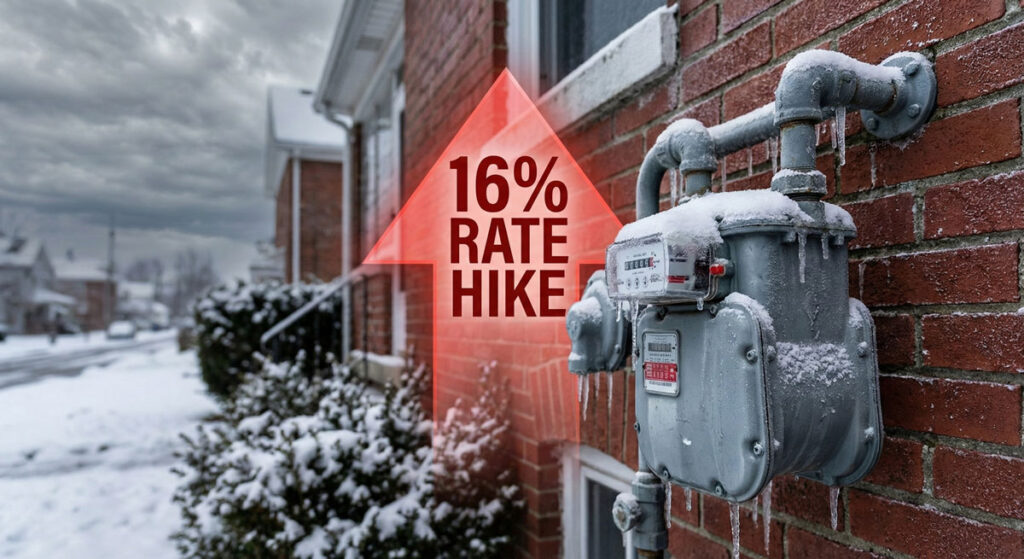 Columbiai Gas of Ohio 16% Rate Hike