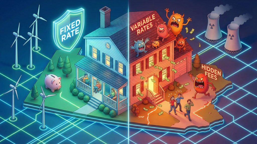 Best Electric Suppliers in Pennsylvania, avoid hidden fees and variable rates.