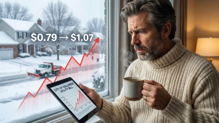 Columbia Gas of Ohio increases gas rates from $0.79 to $1.07 for February