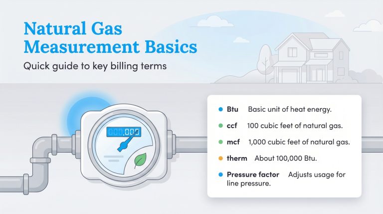 Understanding Natural Gas Measurements: How to Read Your Meter and Bill ...