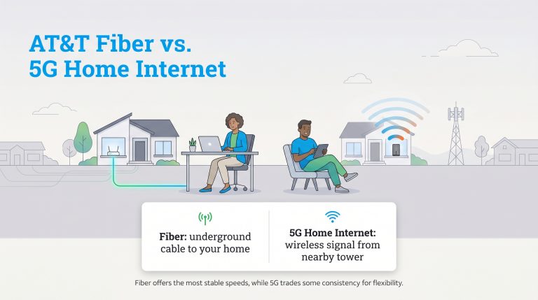AT&T vs. T-Mobile Home Internet: Comparing Speeds, Pricing, and Setup ...