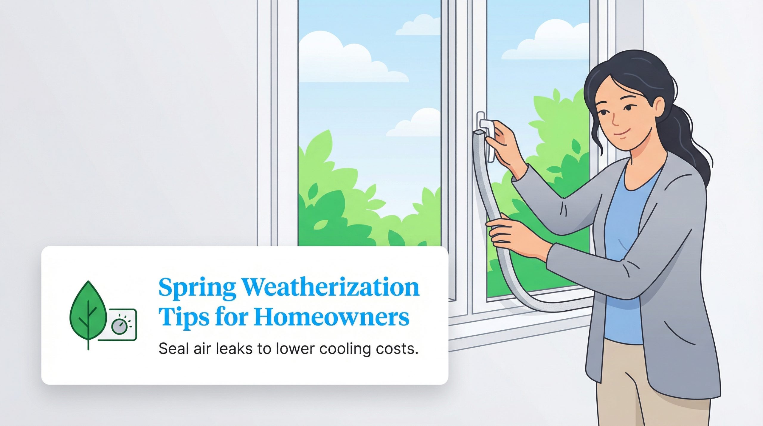 7 Spring Weatherization Tips for New Homeowners and Renters – Utilities ...