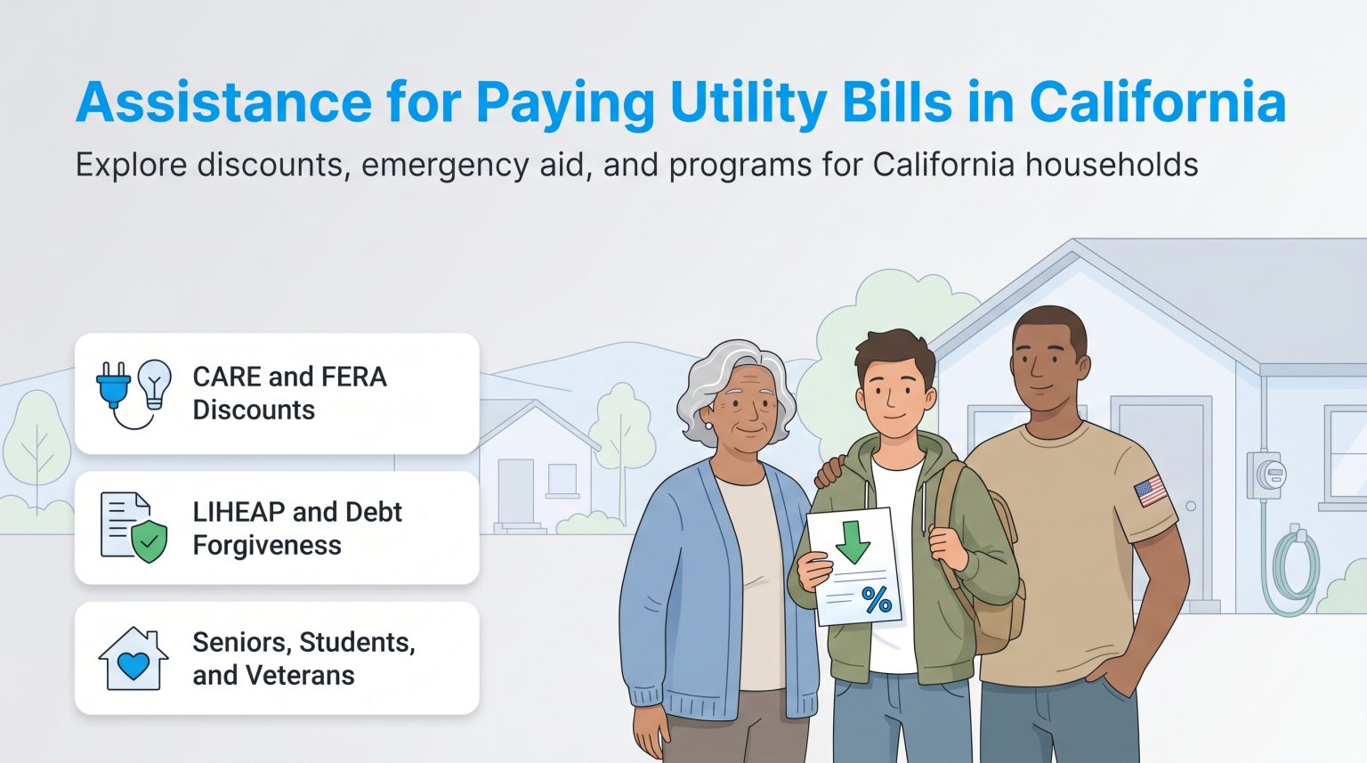 Utility Bill Program Find Utility Providers in California Search for electricity, natural ...