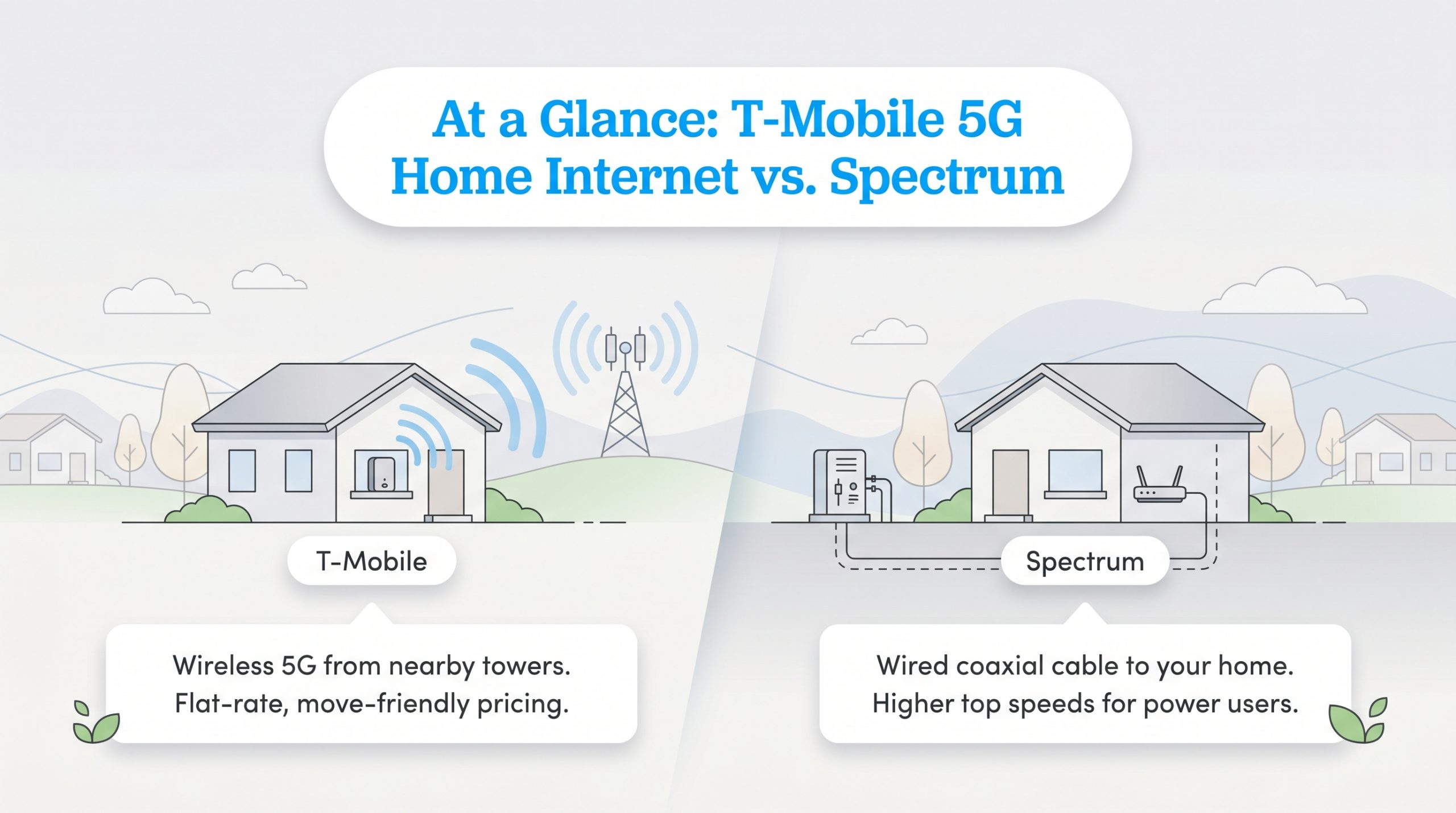 Spectrum Utilities Spectrum vs. T-Mobile Home Internet: Which Is Right for Your New Home ...