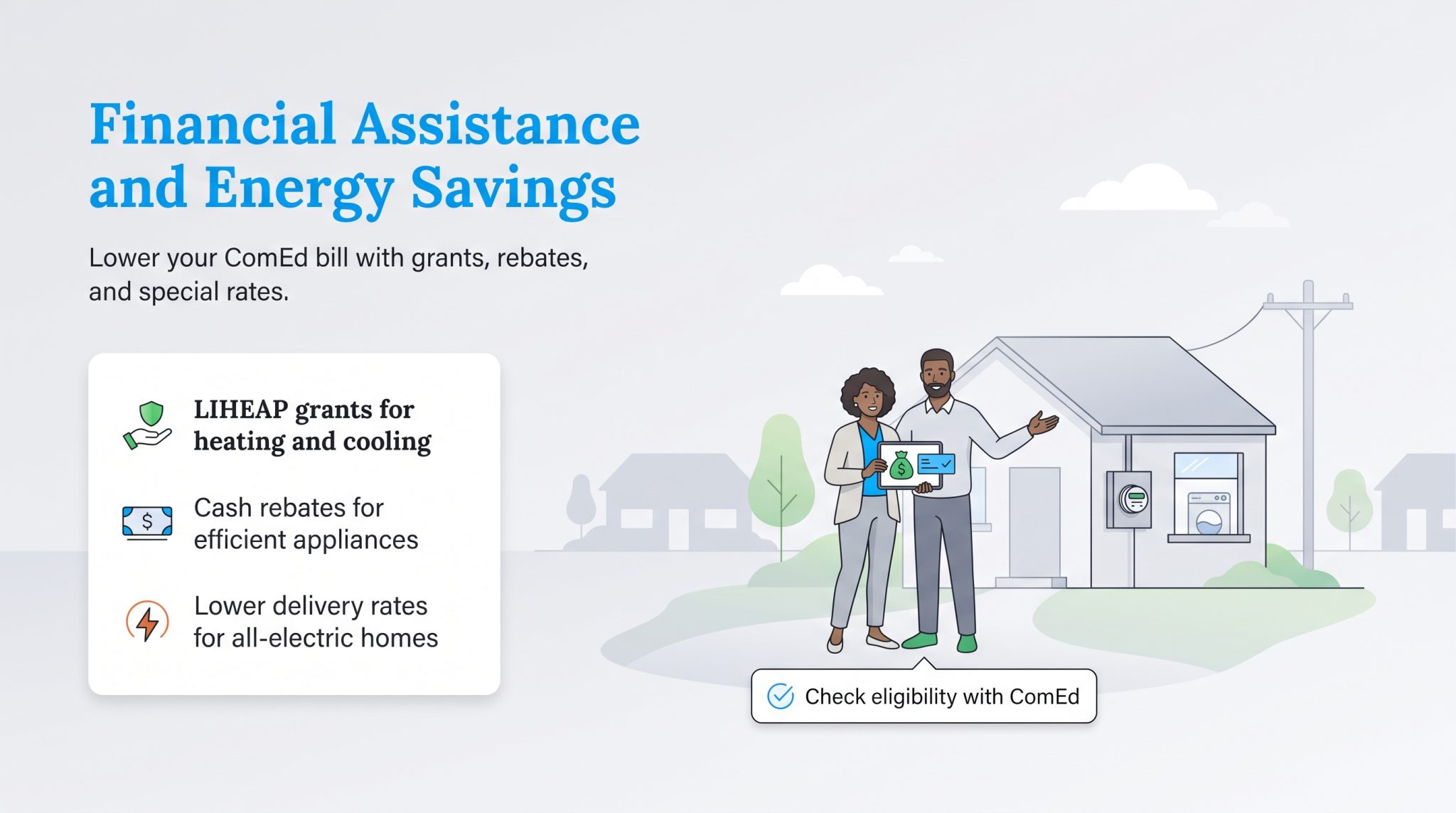 Comed Help ComEd Coverage Area, Rebates, and Outage Tools – Utilities For My Home