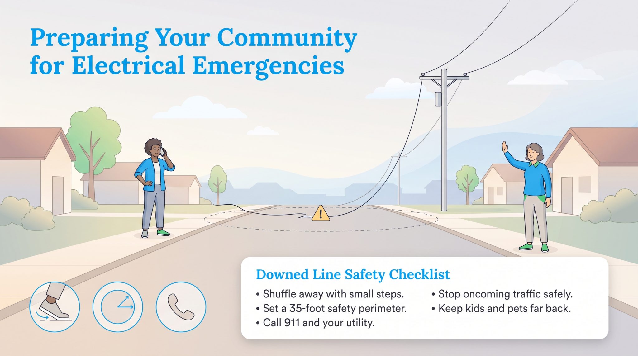 Power Line Safety Tips What to Do If You Find a Downed Power Line: Essential Safety Steps ...