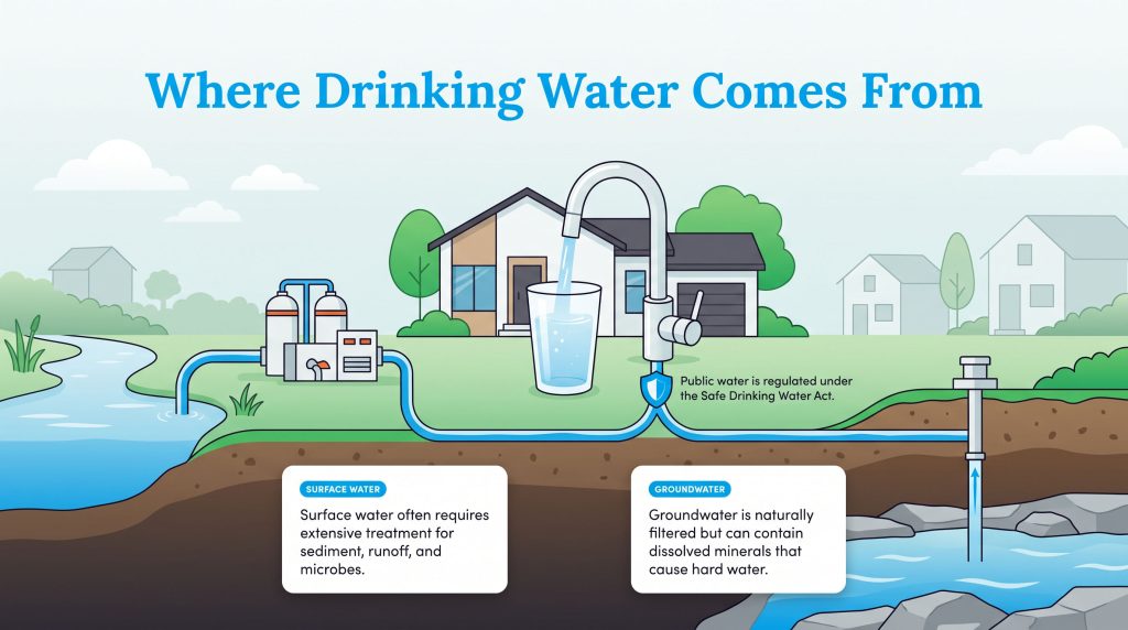 Where Drinking Water Comes From